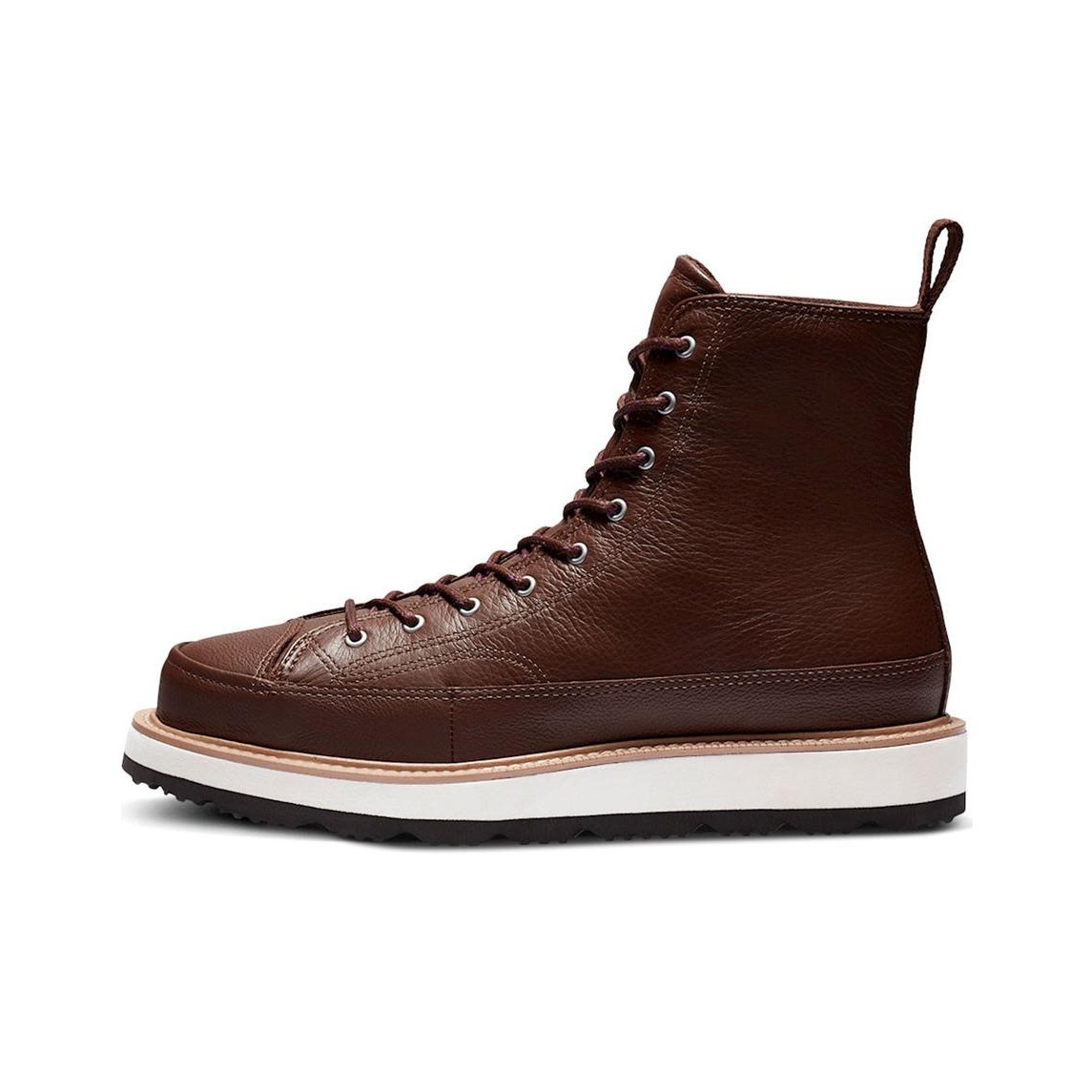 Chocolate brown chuck taylors best sale