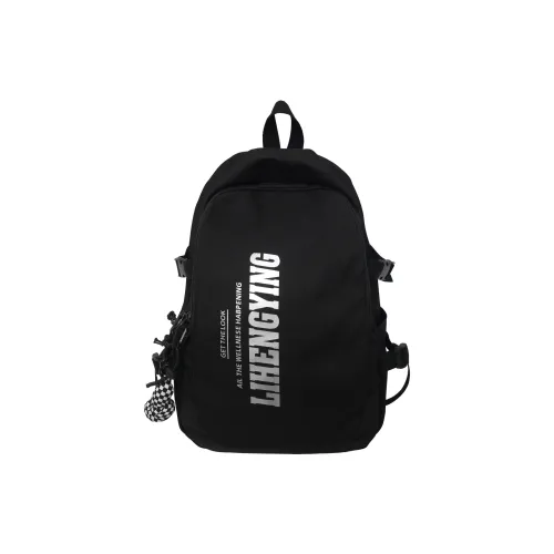HCXK Nylon Backpack Unisex Black/Gray/Blue/Purple/Orange