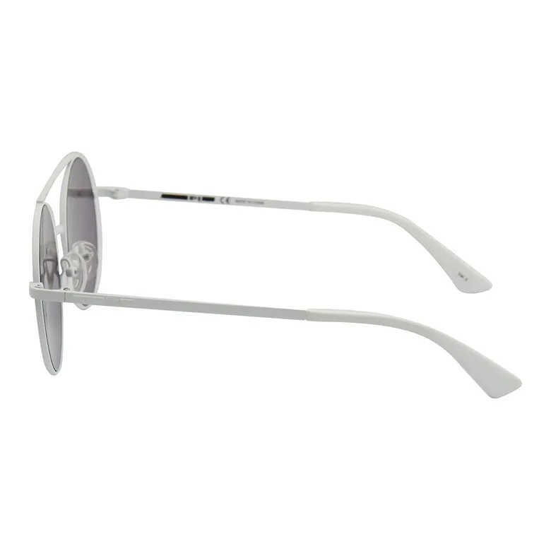 McQ Alexander McQueen Aviator Sunglasses Unisex Silver-1