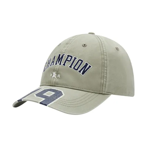 Champion Cotton Baseball Caps Unisex Khaki