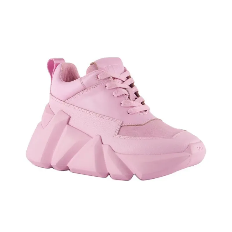 UNITED NUDE Space Kick Ma Mid-Top Casual Shoes Women's Pink-2