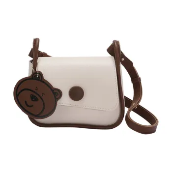 Carksky PU Crossbody Bags Shoulder Bags Regular Women's White/Black/Khaki/Brown