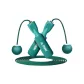 Green-[Stainless Steel Pivot Shaft, Smooth Rotation], Dual-Purpose Design[Cordless Mini Ball+PVC Steel Cables]
