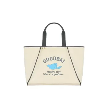 GOOD BAI Canvas Canvas Bag Handbags Regular Unisex Ecru