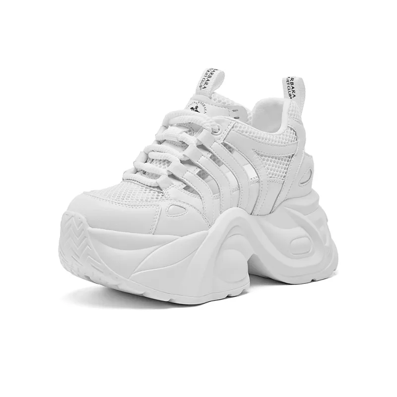SANTA BARBARA POLO & RACQUET CLUB Cushioning Height Increasing Low-Top Chunky Sneakers Women's-2