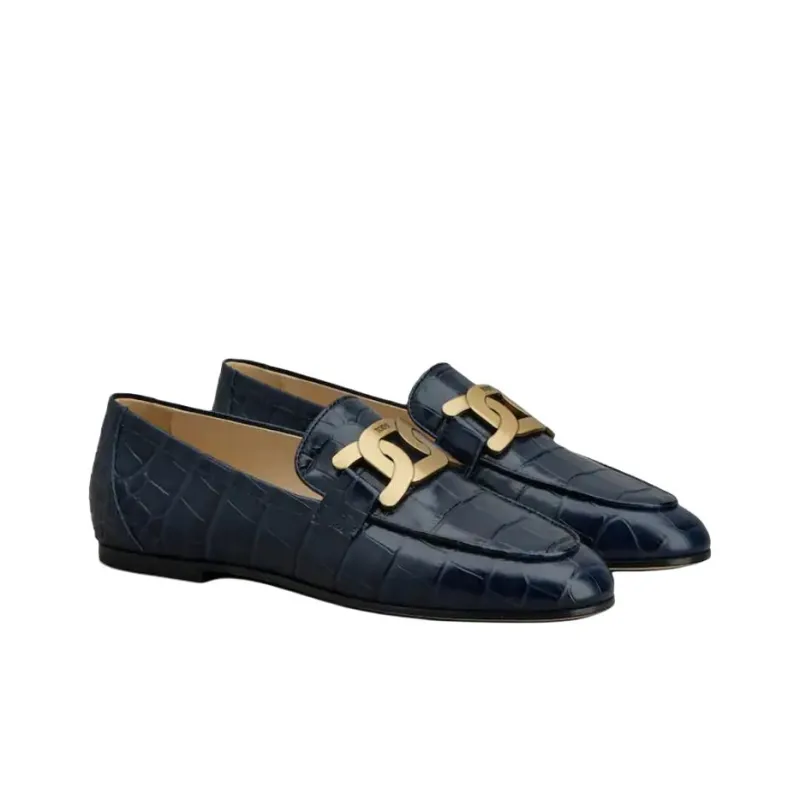 TOD'S KATE Loafers Women's Blue-2