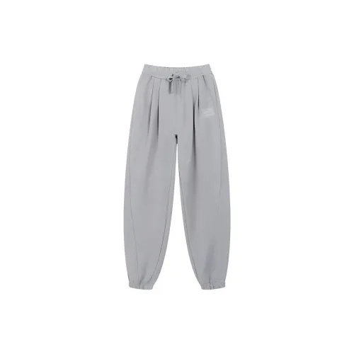 Bosieagender Knitted Sweatpants Unisex Heather Gray