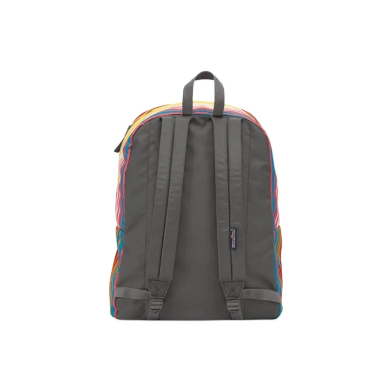 JanSport Fabric Backpack Large Size Unisex Orange-2