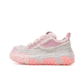 Ggi Xingyun Collection Stylish Skateboarding Shoes Unisex Cherry Blossom Pink