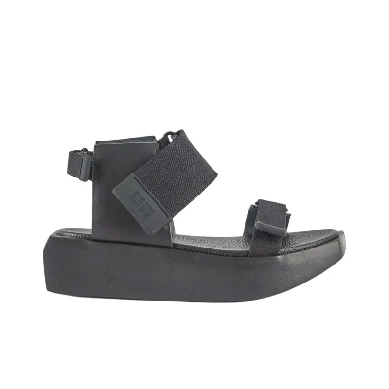 UNITED NUDE Wa Lo One Strap Sandals 6cm Women's Black-1