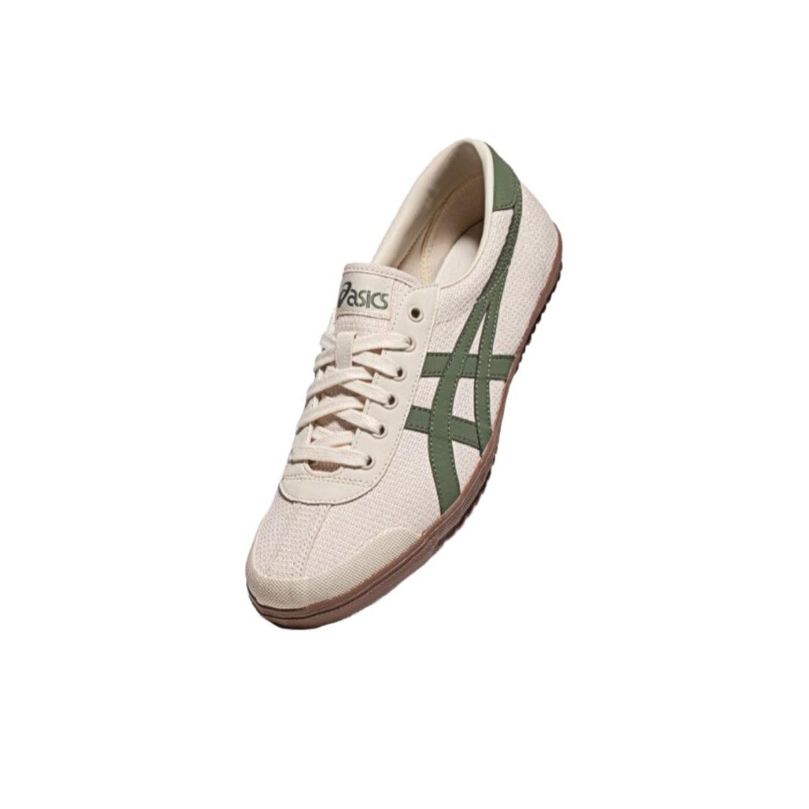 Asics TSG-110 Skateboard Shoes Unisex Low-Top Beige Green