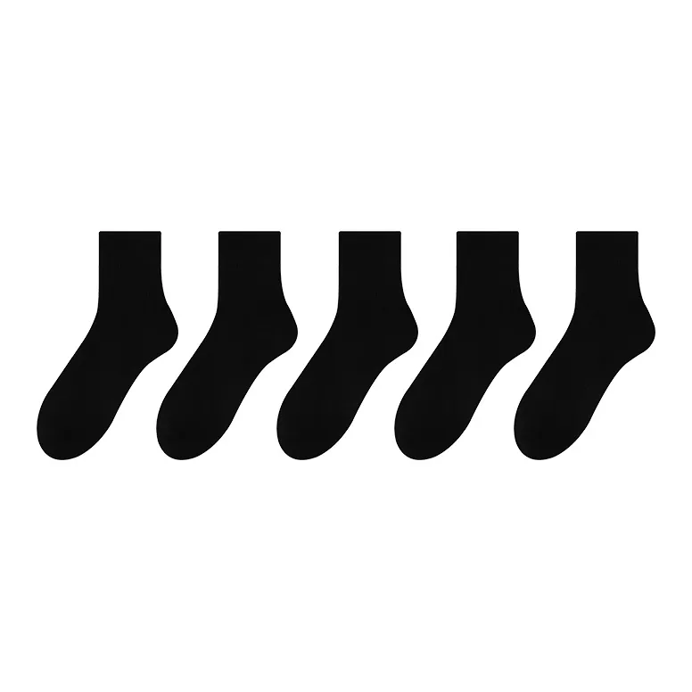 Moremoli Mid Calf Socks Unisex 5 Pack-16
