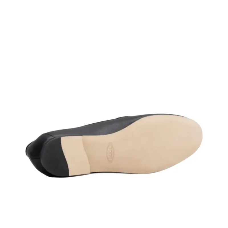 TOD'S Logo Plaque Slip On Loafers Women's-4