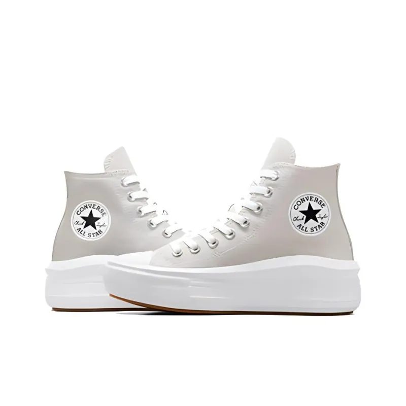 Chuck Taylor All Star Women's Converse Move Platform High 'Fossilized Grey' Women's-4