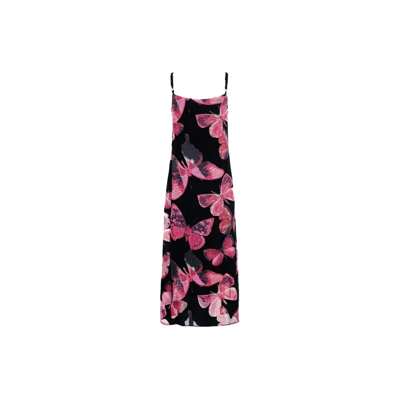 MISSSHINE Slip Dresses Women's Pink-1