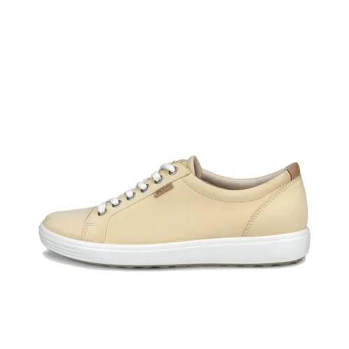 Ecco Skateboard Shoes Women's Low-Top Yellow