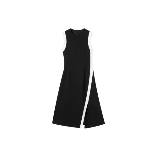 DIALOGUE Sleeveless Dresses Women's Black