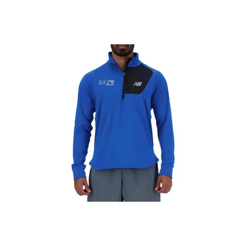 New Balance Heat Grid Jackets Men Blue