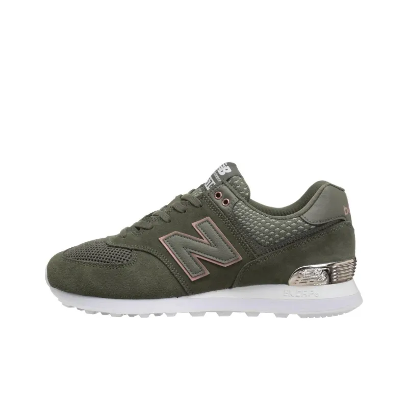 New Balance 574 'Dark Gray Olive Green' Women's-0