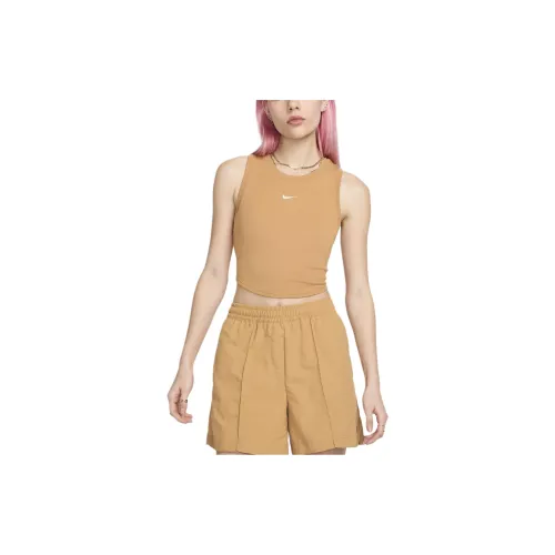 Nike Sleeveless Sports Shirts Women's Linen