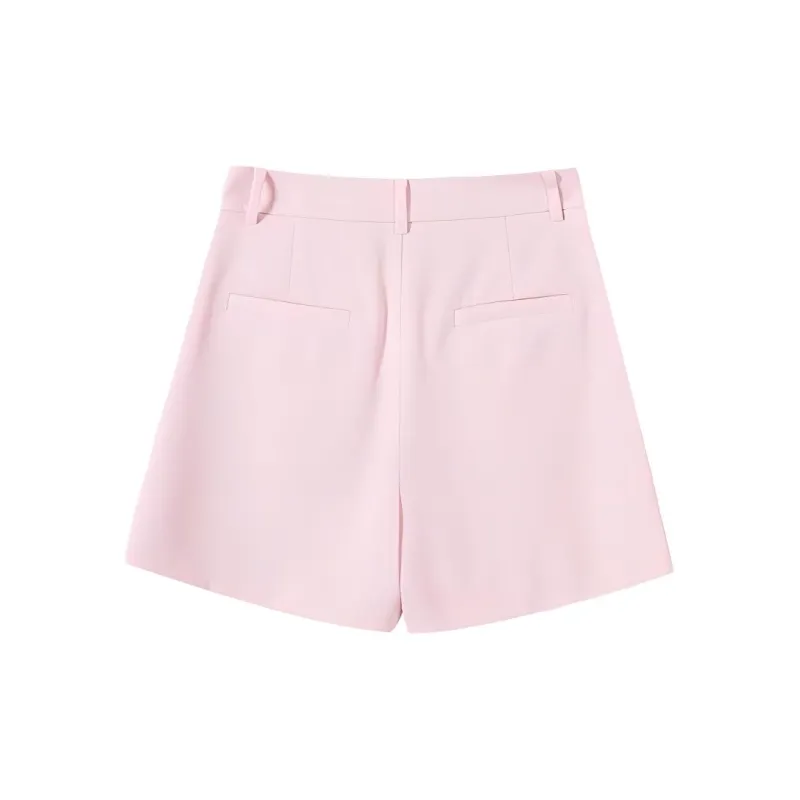 ITIB COLOR ALL IN Casual Shorts Women's Pink-1