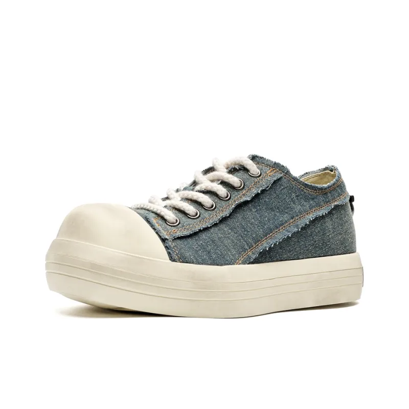 KUNGFUDEER Canvas Shoes Unisex Low Top-1