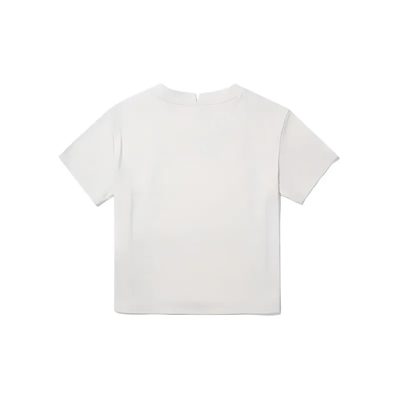 FILA Regular T Shirt Women's Beige-1