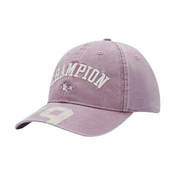 Champion Cotton Baseball Caps Unisex Light Pink