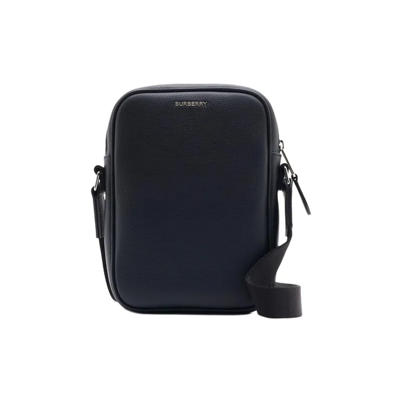 Burberry Paddy Textured Calfskin Shoulder Bag Crossbody Bag Women's Marine Blue-0