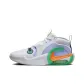 White/Lavender/Green/Orange