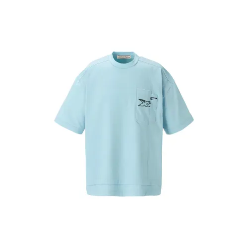 Onitsuka Tiger T-Shirts Unisex Light Blue