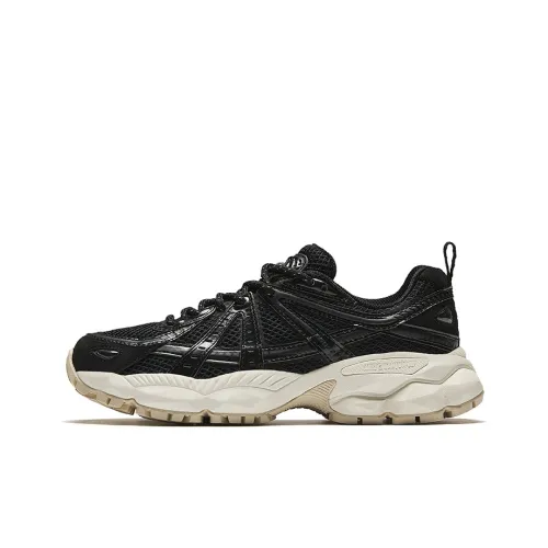 Anta Champion Series Cushioned Slip Resistant Low Top Casual Shoes Women's Black