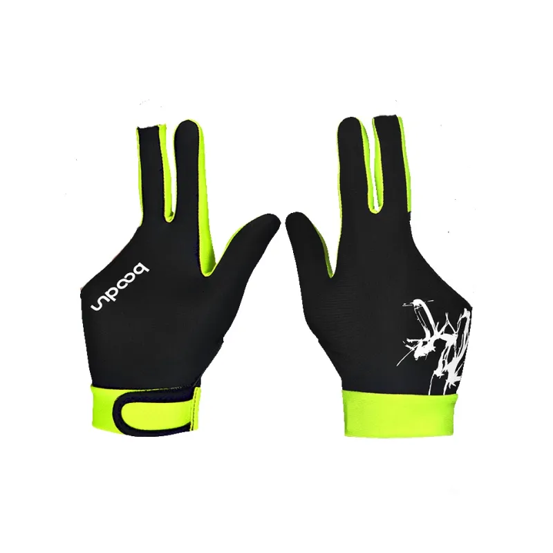 BOODUN Billiards Three Finger Gloves High Elasticity Lycra 1 Pack Left Hand-24