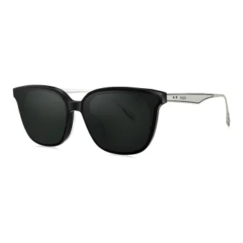 Prsr Plate And Metal Square Sunglasses Unisex