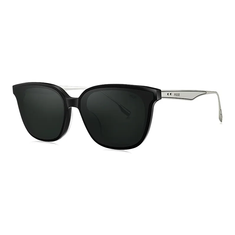 Prsr Plate And Metal Square Sunglasses Unisex-0