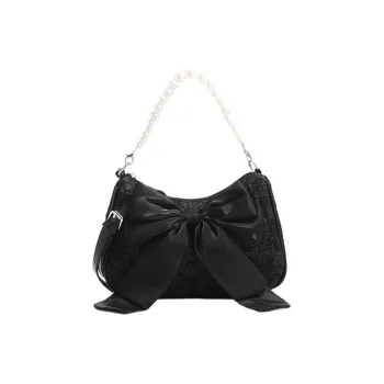 Carksky PU Shoulder Bag, Crossbody Bag, Handbag Women's Black/White/Pink