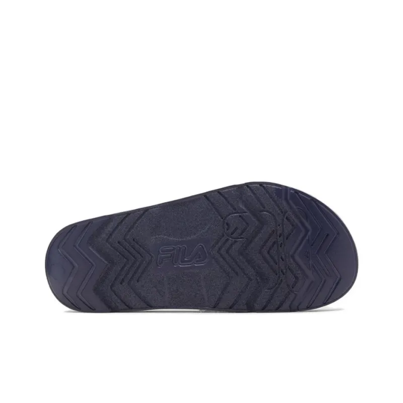 FILA DRIFTER Slide Slippers Women's Black White-4