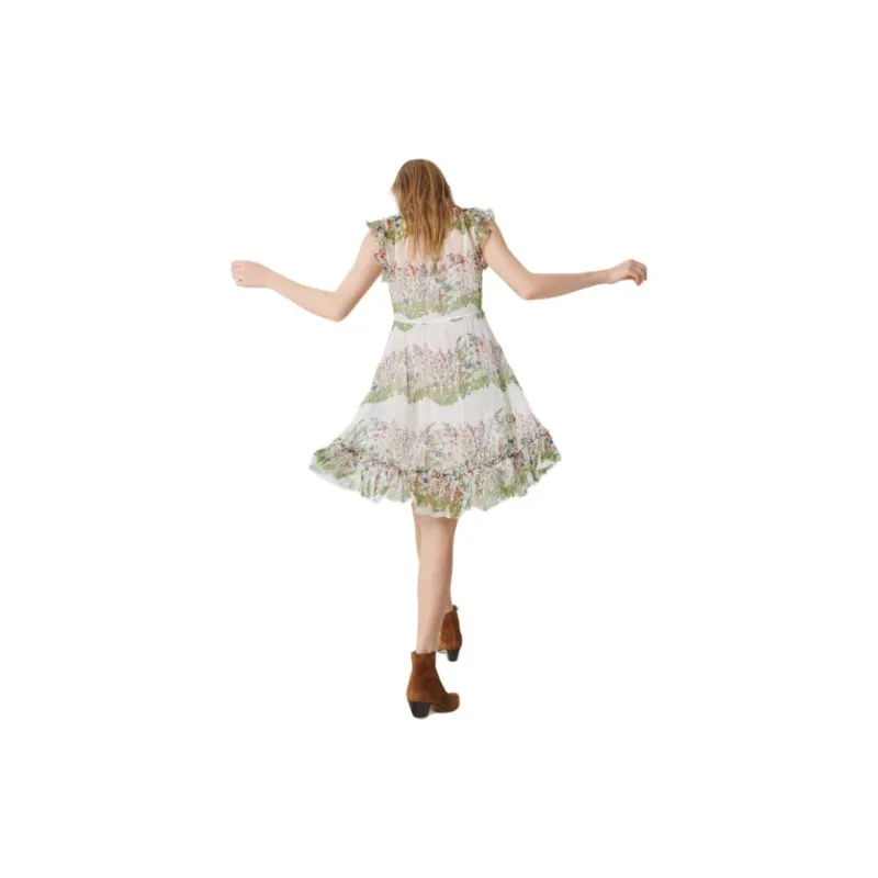 Maje Sleeveless Dress Women's Light Umber-1