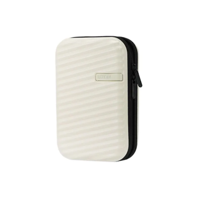 LEXON PC Blended With Polyester Storage Bag Unisex Pure Black/Moon Gray/Ivory-9