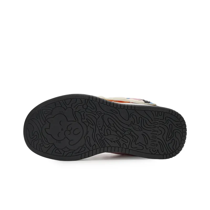 OHJC Slip-Resistant Cushioning Abrasion-Resistant Low-Top Skateboard Shoes Women's-19