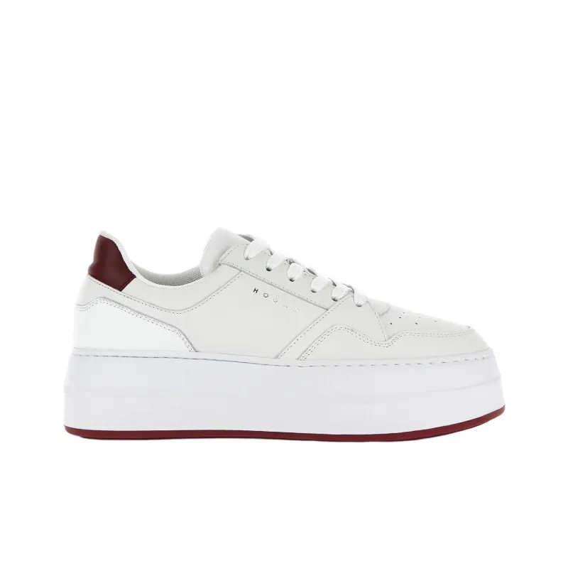 HOGAN Skyscraper Low Top Skateboard Shoes Women's White-1