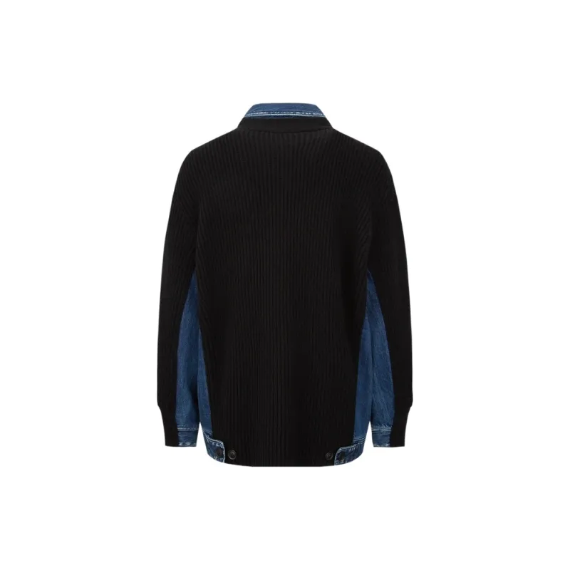 EVISU Shirts Women's Denim Blue/Black-1