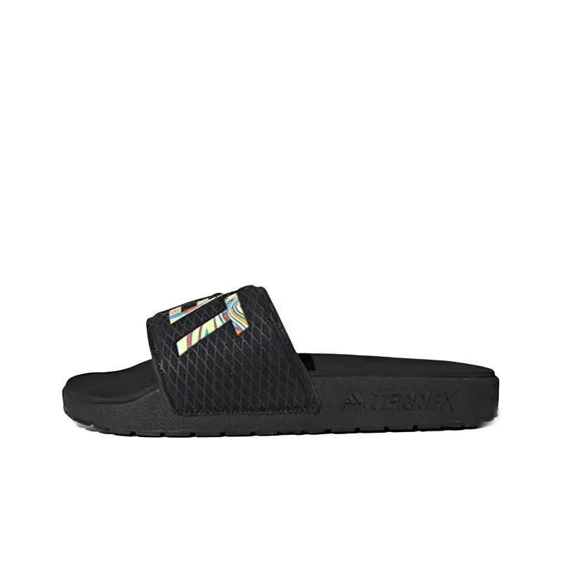 Adidas Terrex Adilette 'Black'-0