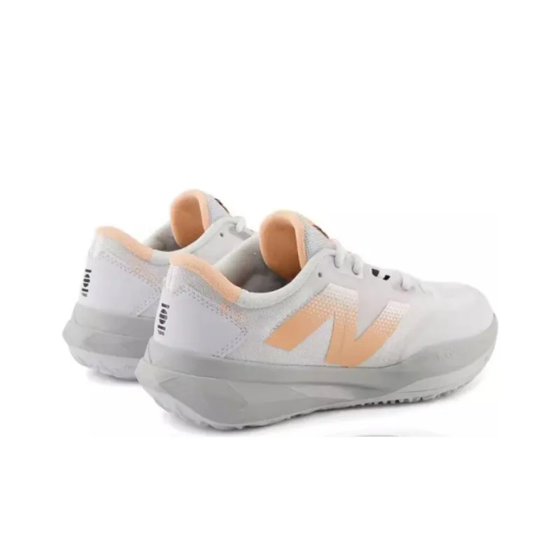 New Balance NB FuelCell Collection NB 796 Cushioning, Wear Resistant Low Top Tennis Shoes Women's White Gray Orange-2