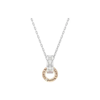 Swarovski Constella Synthetic Cubic Zirconia Necklaces Women's Silver