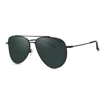 Prsr Alloy Plate And Metal Aviator Sunglasses Unisex
