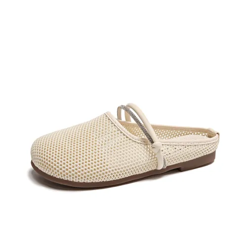 LISATANG Odor-Resistant Wrap-toe Slippers Women's