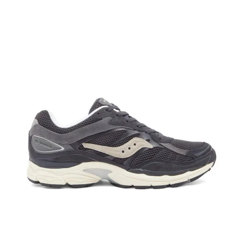 Saucony Pro Grid Omni 9 Anti Slip Wear Resistant Low Top Running Shoes Men's Black-1