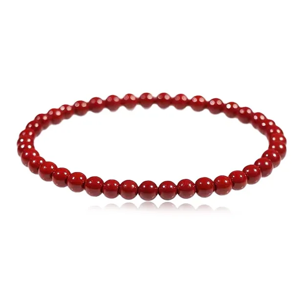 D.K.X Imitation Cinnabar Bracelets Unisex-2