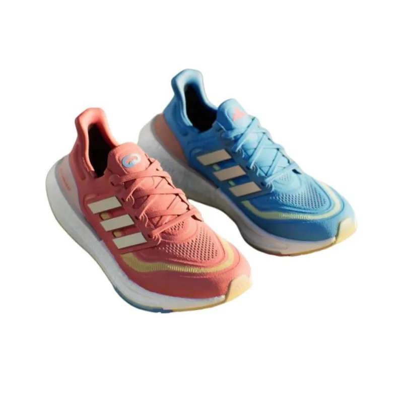 Adidas Ultra Boost Light Blue Burst Yellow Women's-6